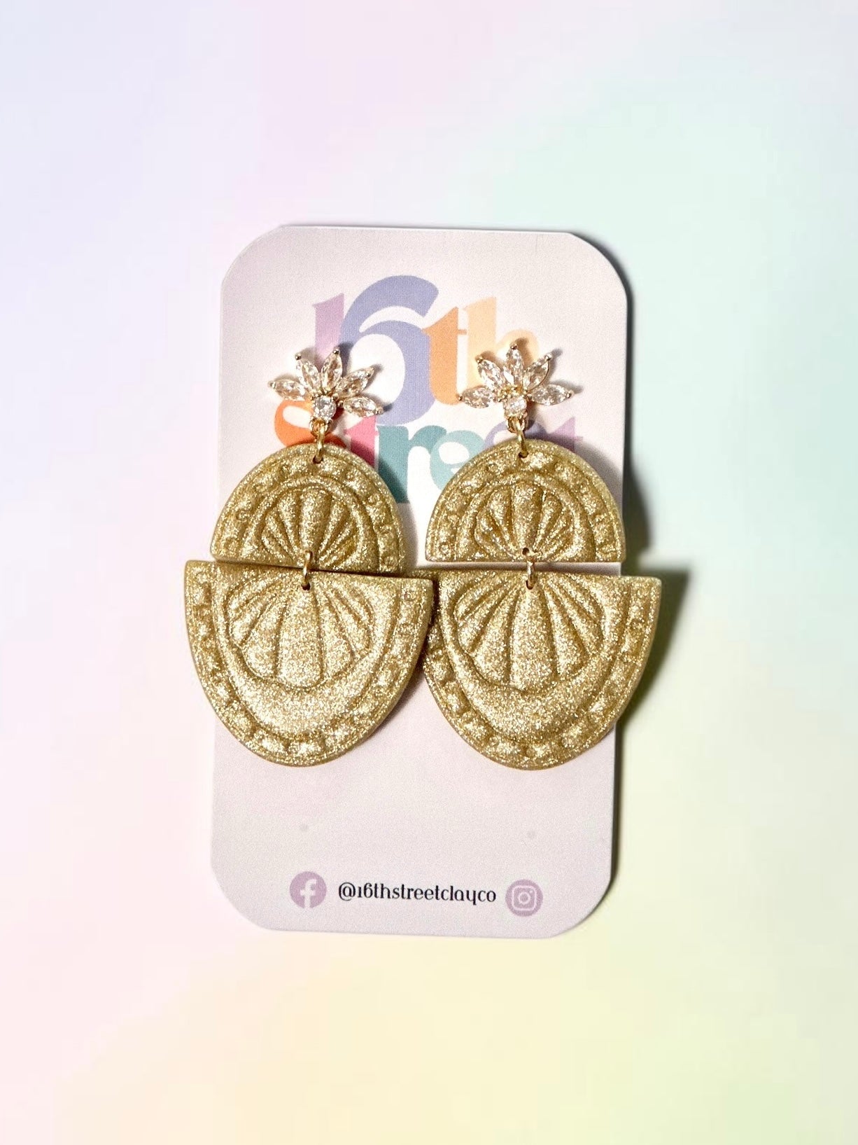 Otieno Dangles | Handmade Polymer Clay Earrings
