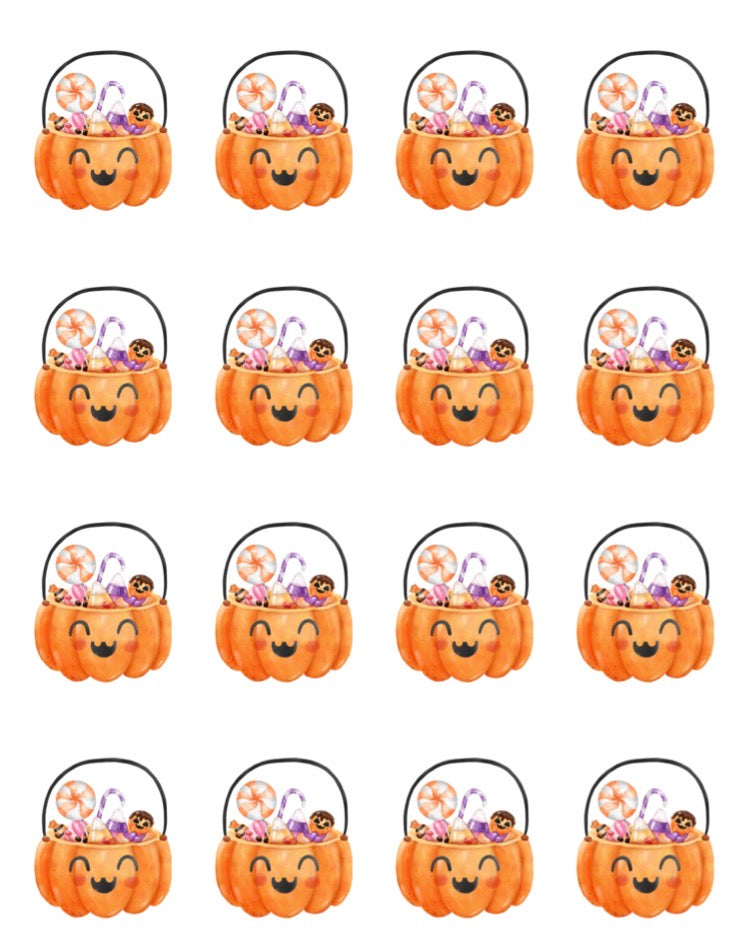 Trick or Treat Pumpkin | Transfer Sheet - 06
