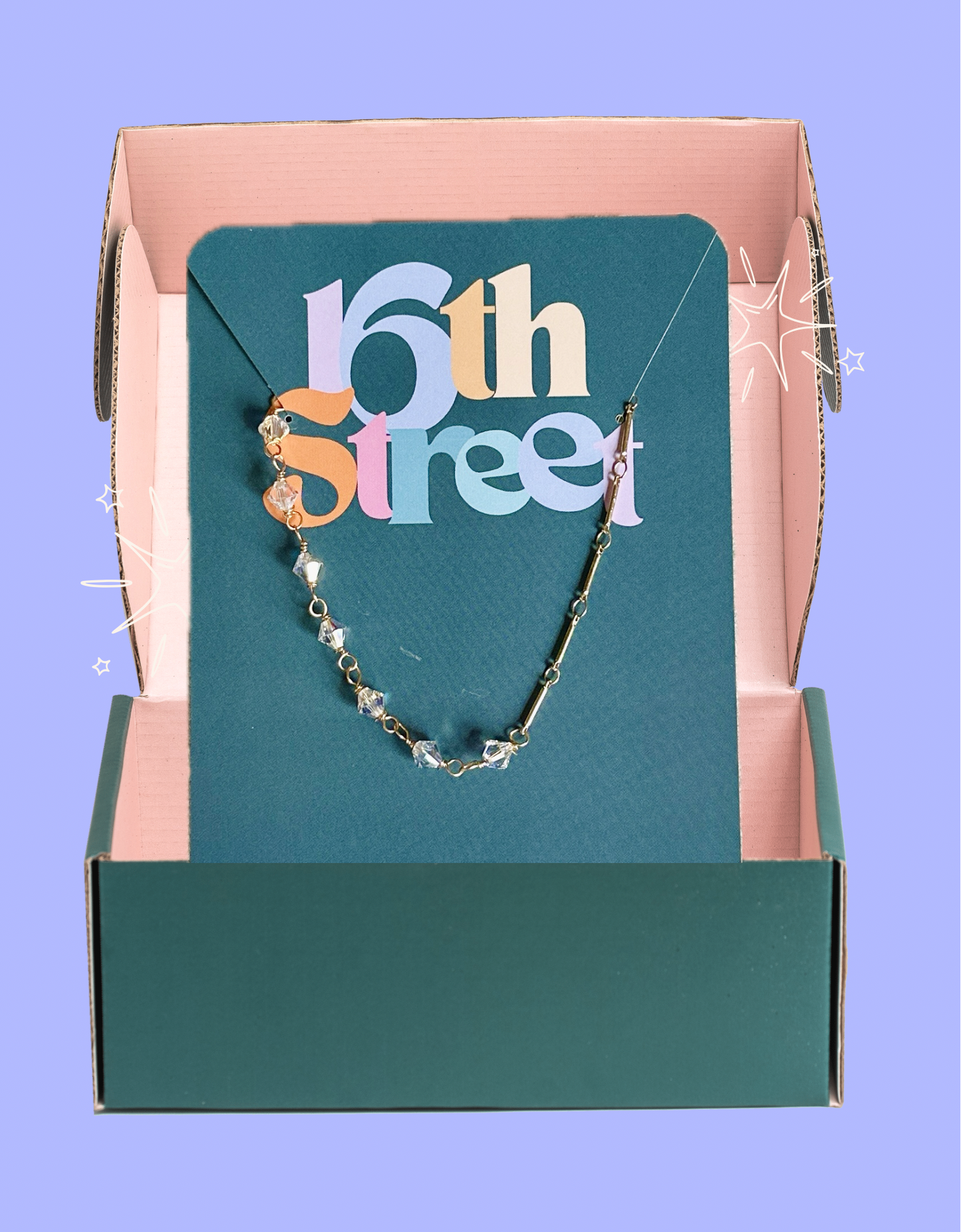 Piper Golden Necklace - Metal Necklace