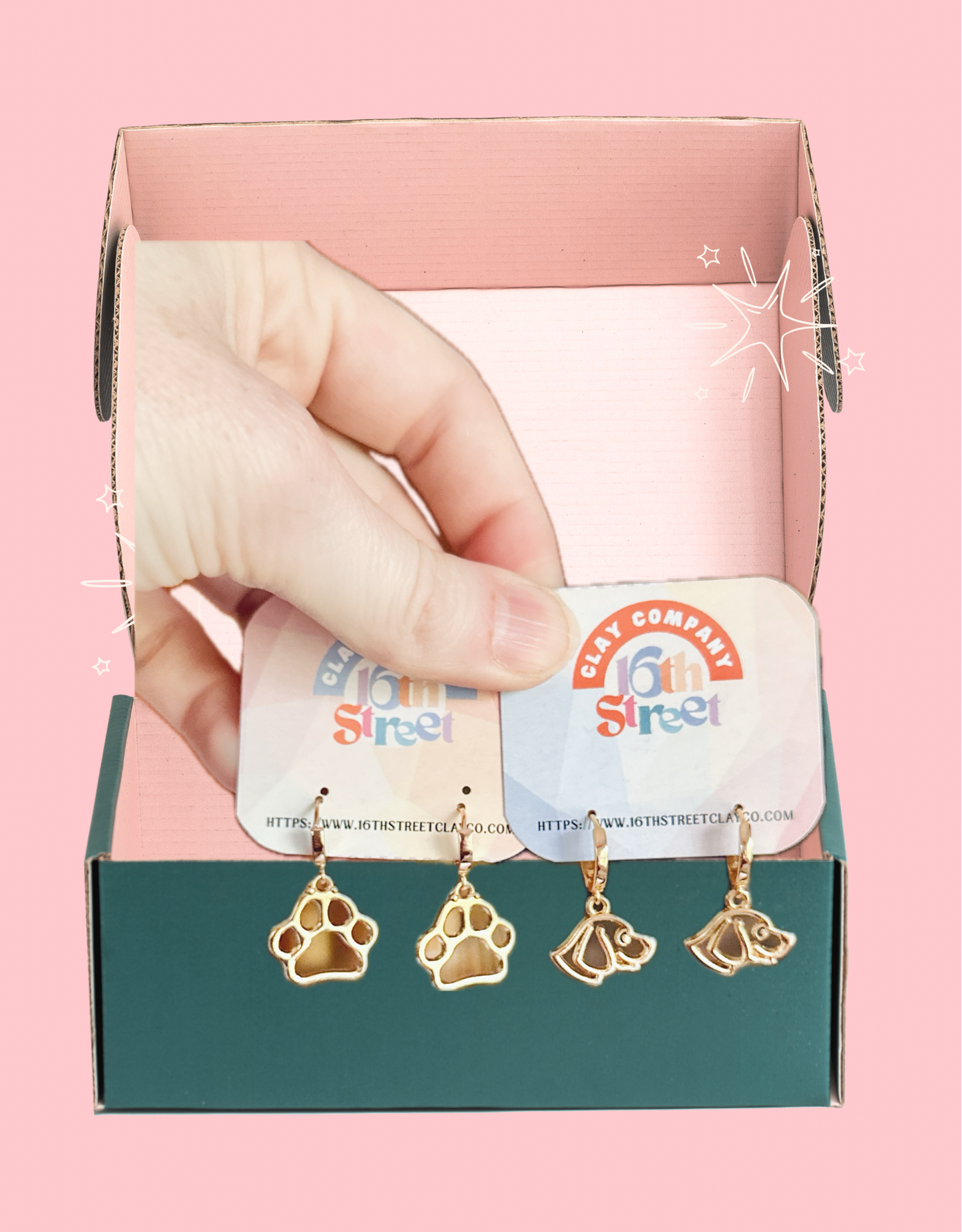 Doggy Metal Dangles | Metal Earrings