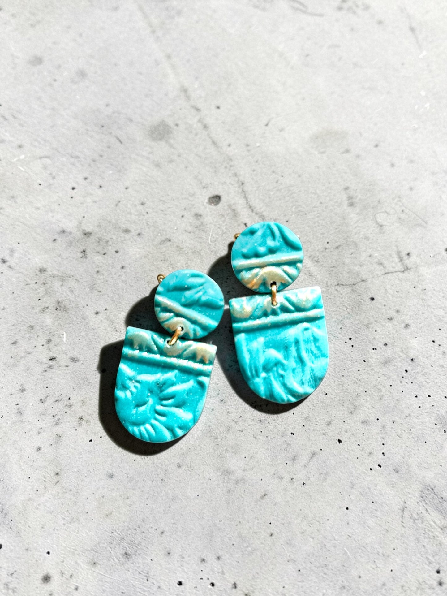 Sharina Dangles | Handmade Polymer Clay Earrings