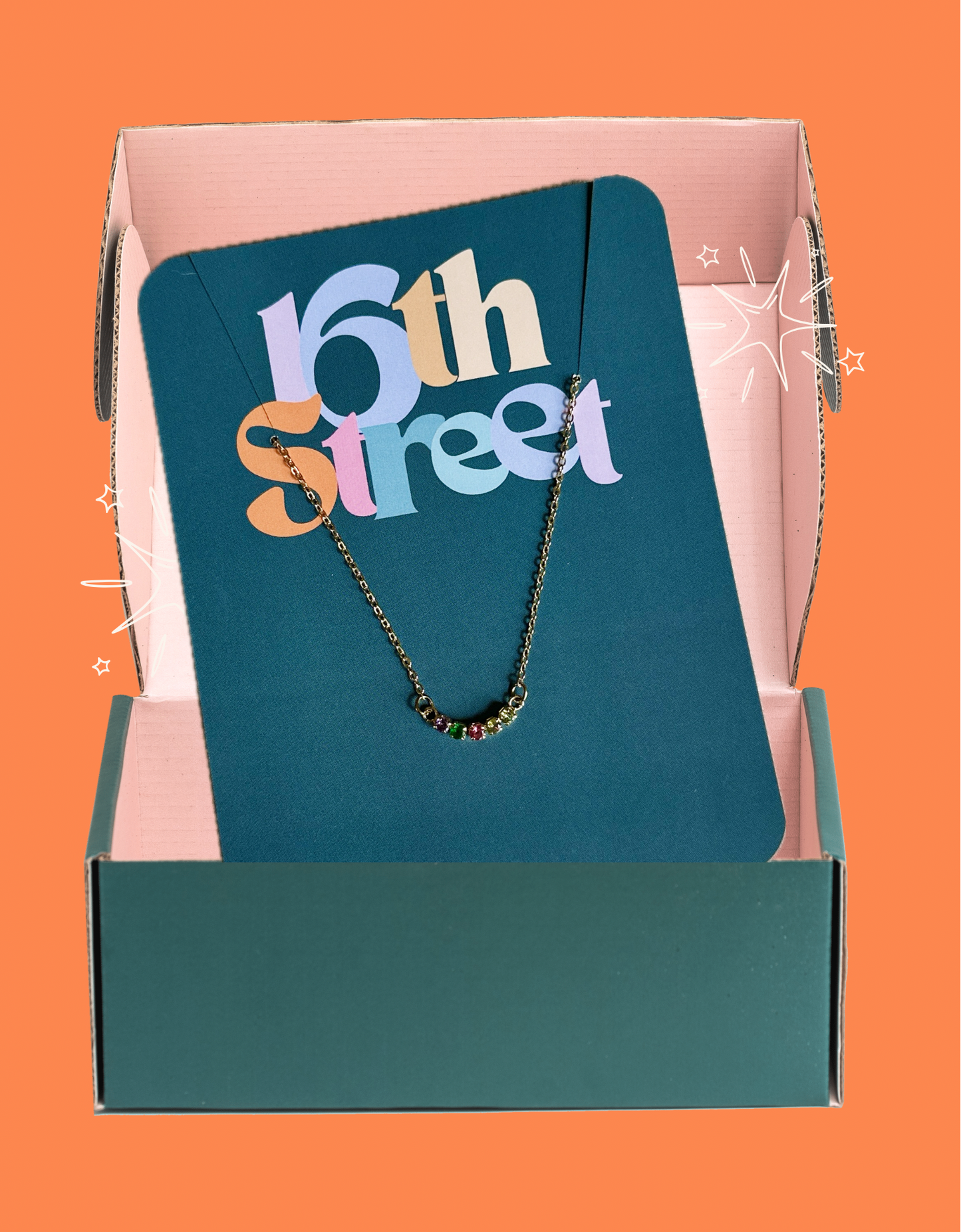 Simone Golden Necklace - Metal Necklace