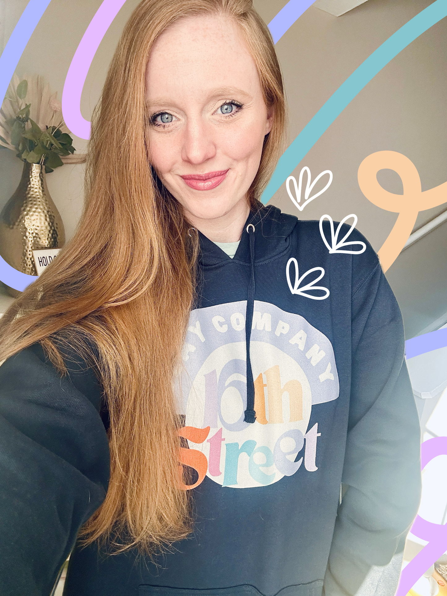 16th Street Clay Co. Hoodie (Please Read Product Description)