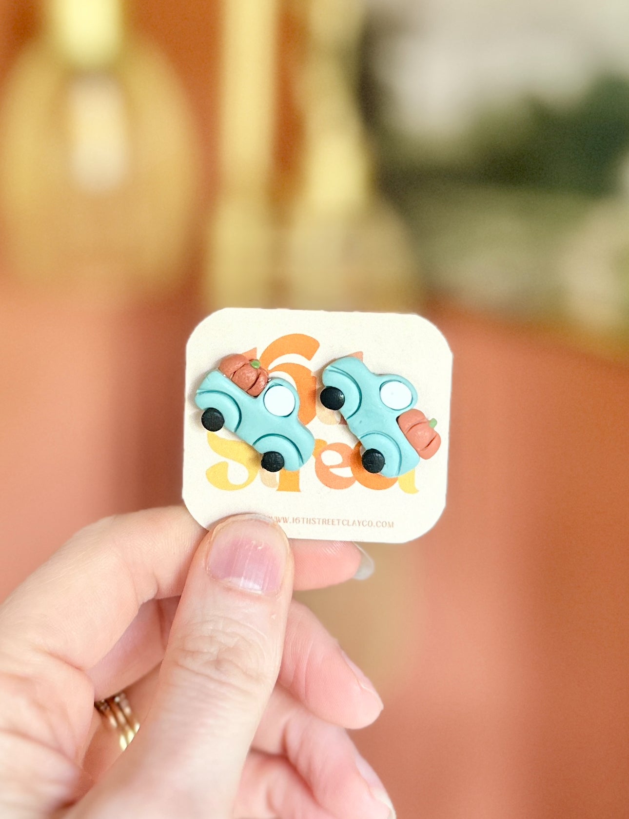 Truck Studs | Handmade Polymer Clay Earrings