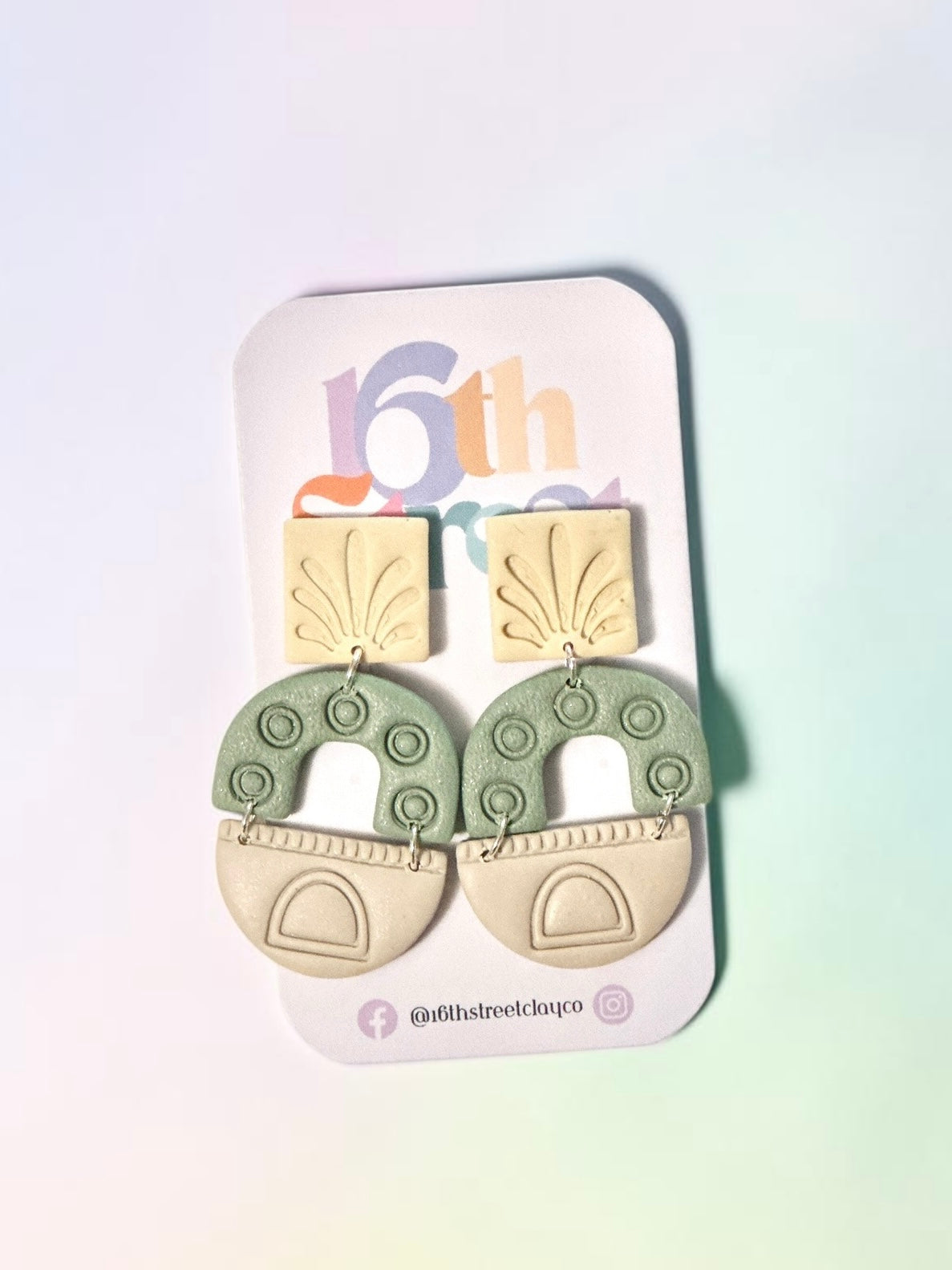 Ama Dangles | Handmade Polymer Clay Earrings