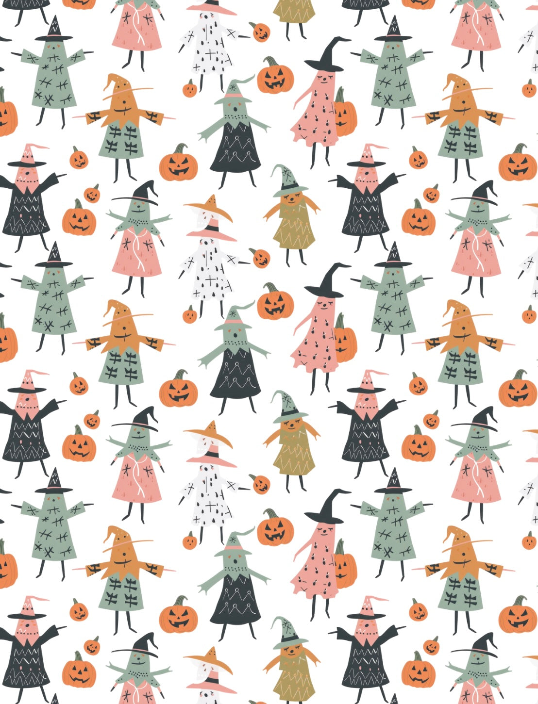 Witches and Pumpkins | Transfer Sheet - 35