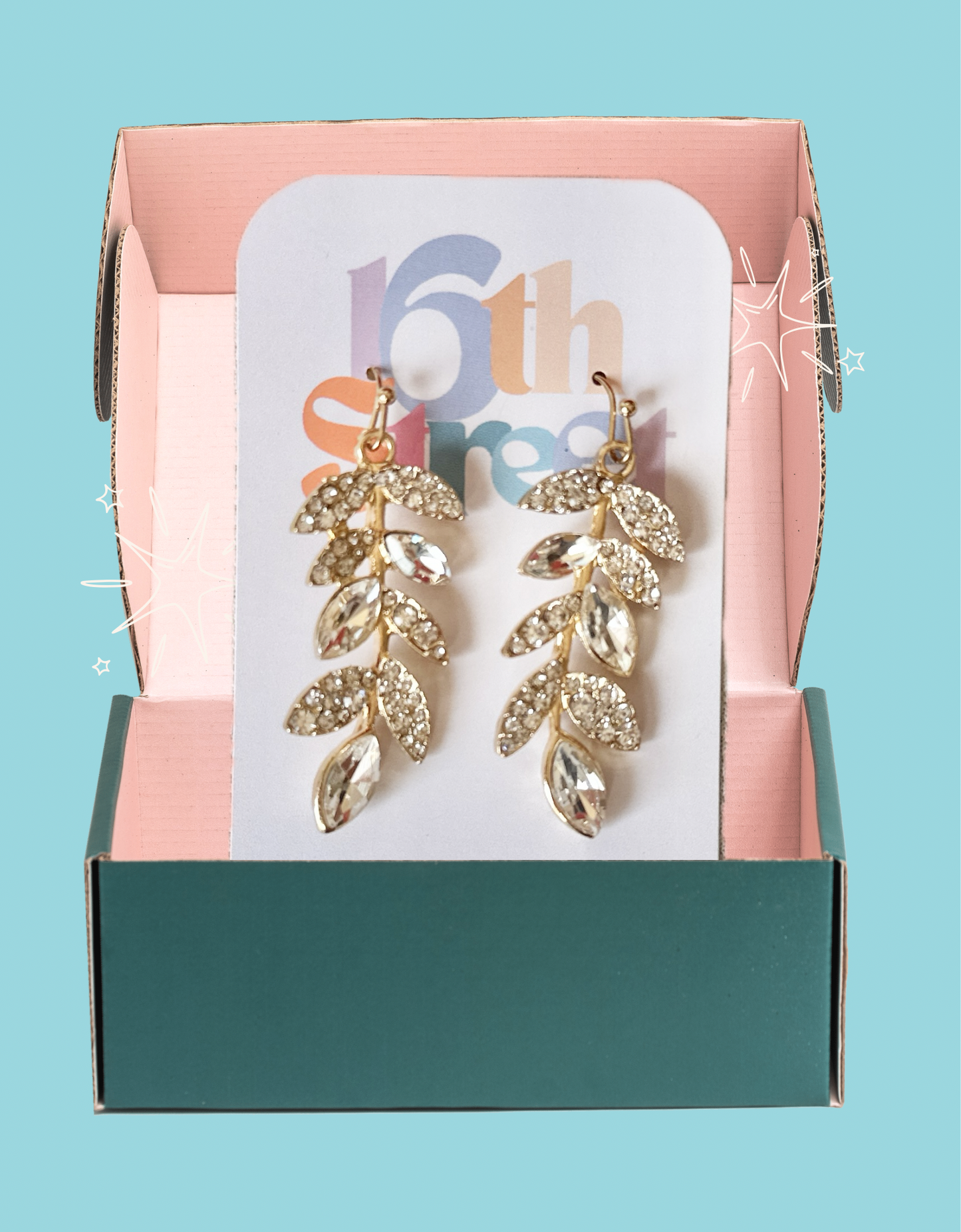 Queen Kennedy Dangles - Metal Earrings