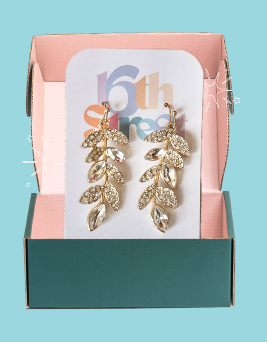 Queen Kennedy Dangles - Metal Earrings