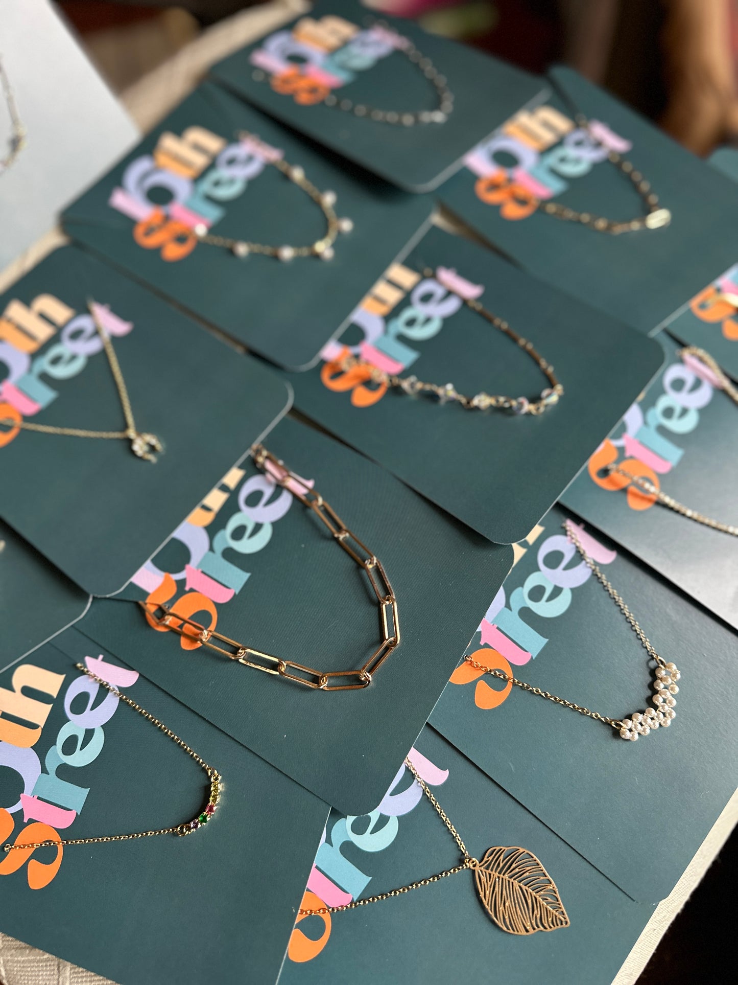 Katarina Golden Necklace - Metal Necklace