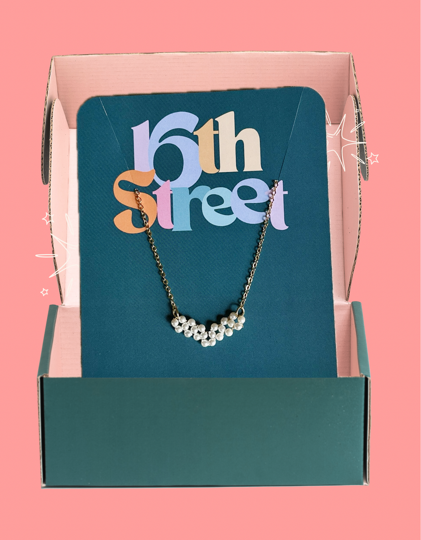 Katarina Golden Necklace - Metal Necklace