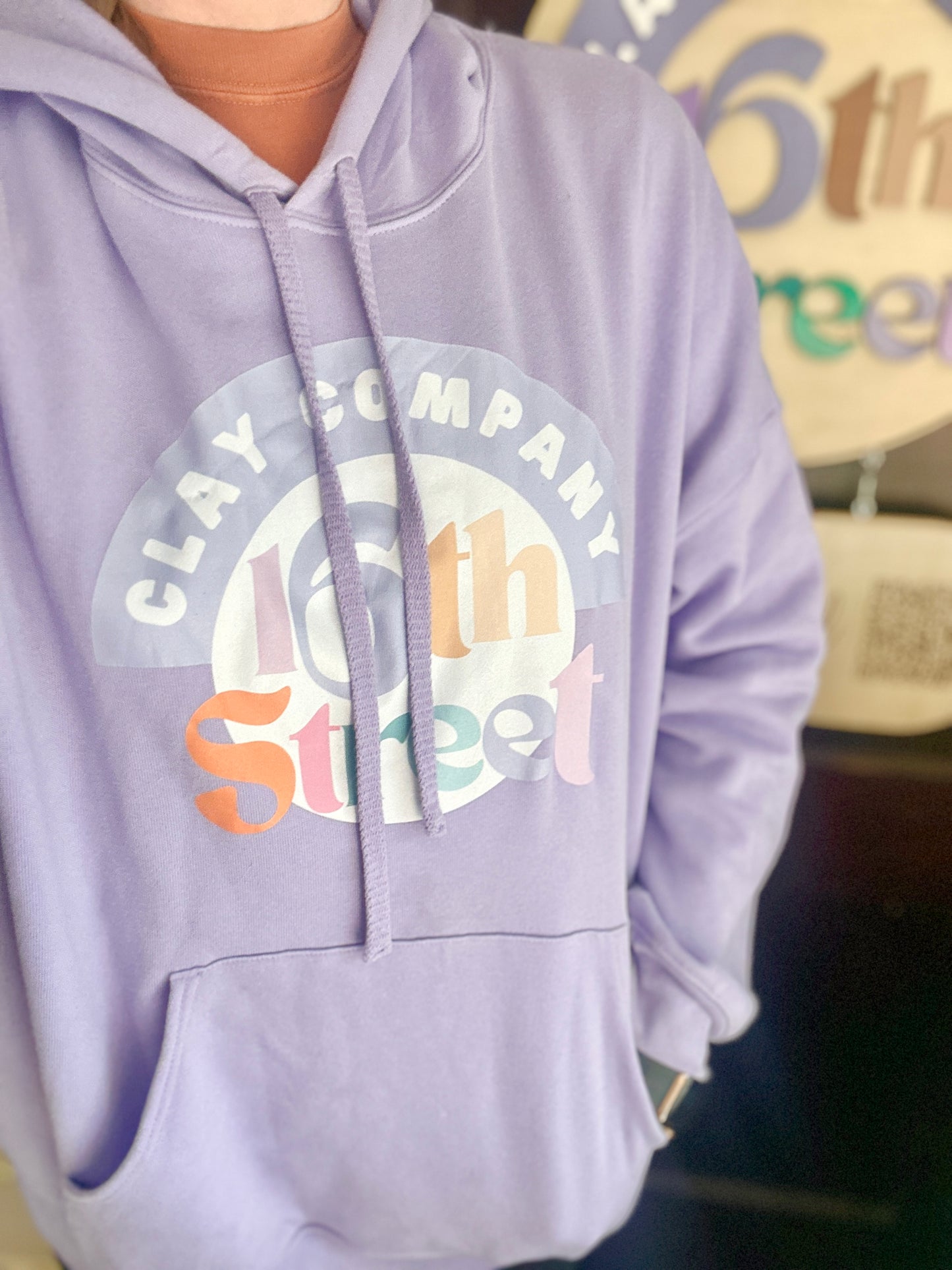 16th Street Clay Co. Hoodie (Please Read Product Description)