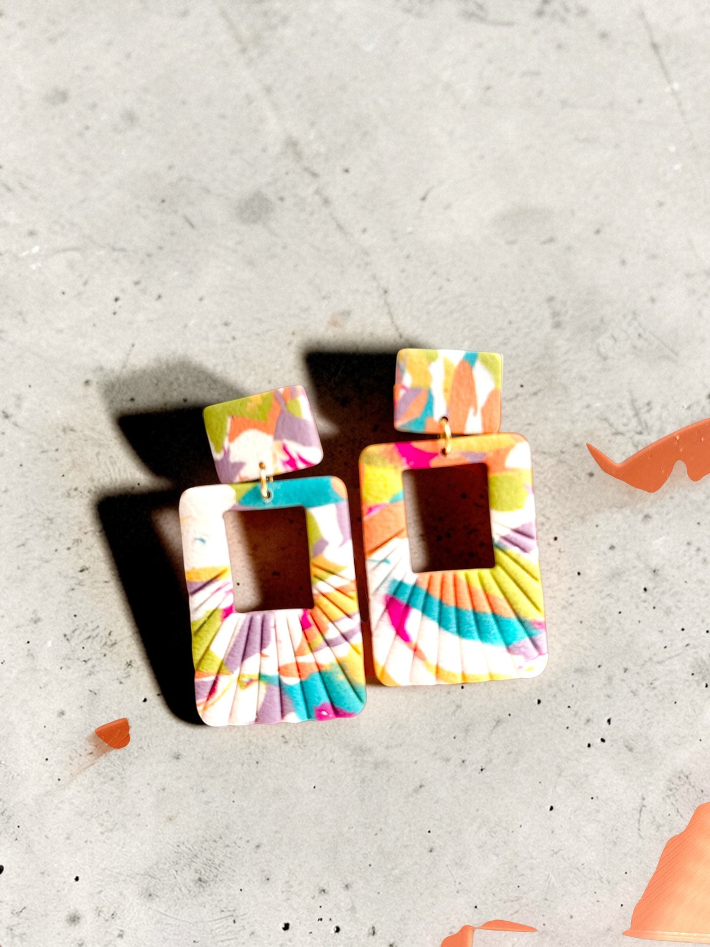 Penelope Dangles | Handmade Polymer Clay Earrings