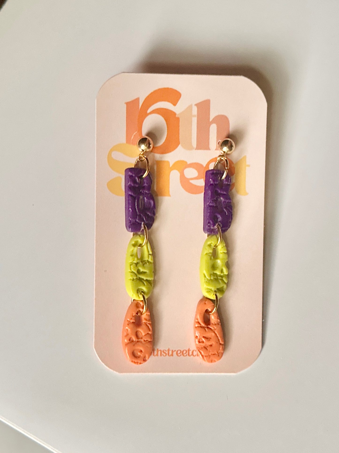 Boo Dangles | Handmade Polymer Clay Earrings