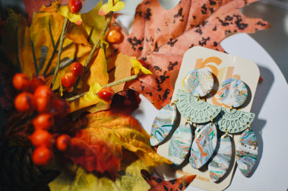 Fancy Dangles | Handmade Polymer Clay Earrings