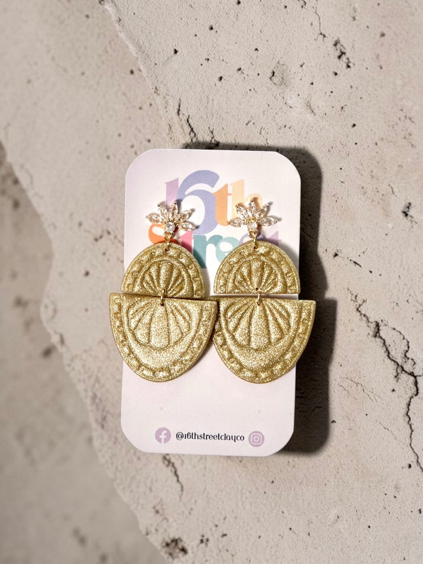 Otieno Dangles | Handmade Polymer Clay Earrings