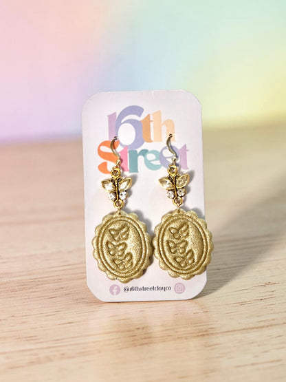 Makeda Dangles | Handmade Polymer Clay Earrings