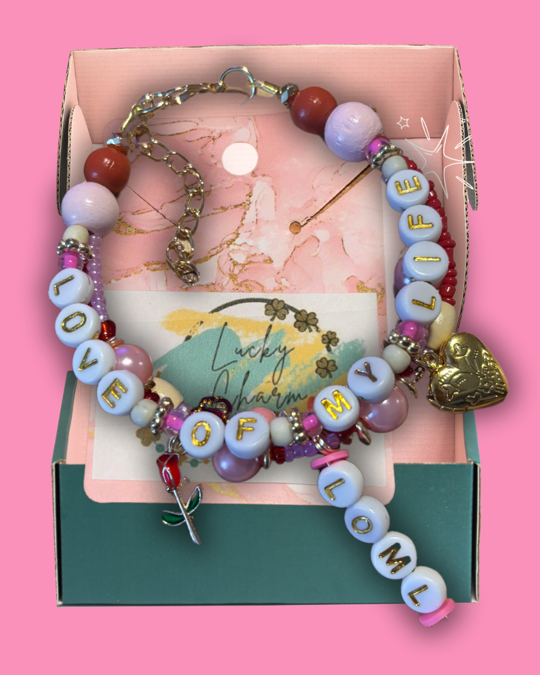 ‘Love of my Life’ - Friendship Bracelet by Lucky Charm Jewelry