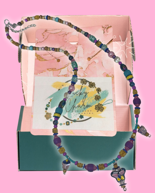 Springtime Necklace (2) | Lucky Charm Bracelet Making
