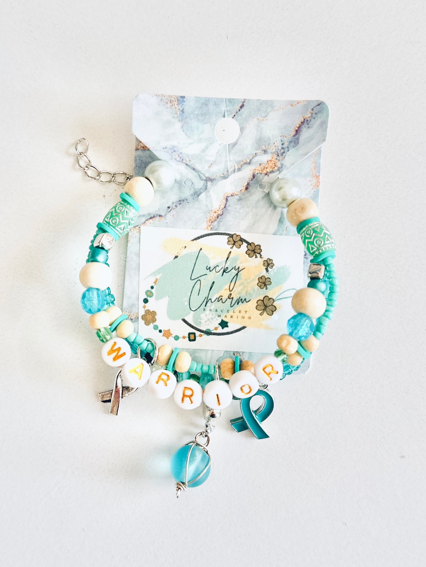 FTD Awareness Warrior Friendship Bracelet | Lucky Charm Jewelry Making