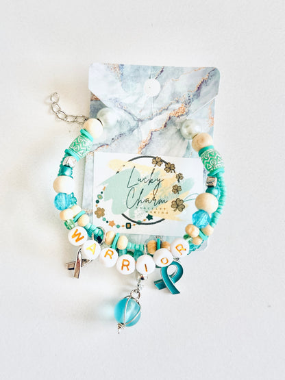 FTD Awareness Warrior Friendship Bracelet | Lucky Charm Jewelry Making