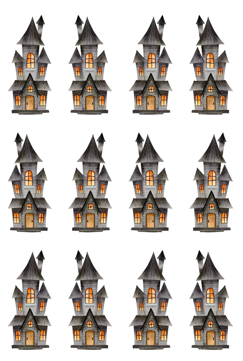 Spooky Houses | Transfer Sheet - 16