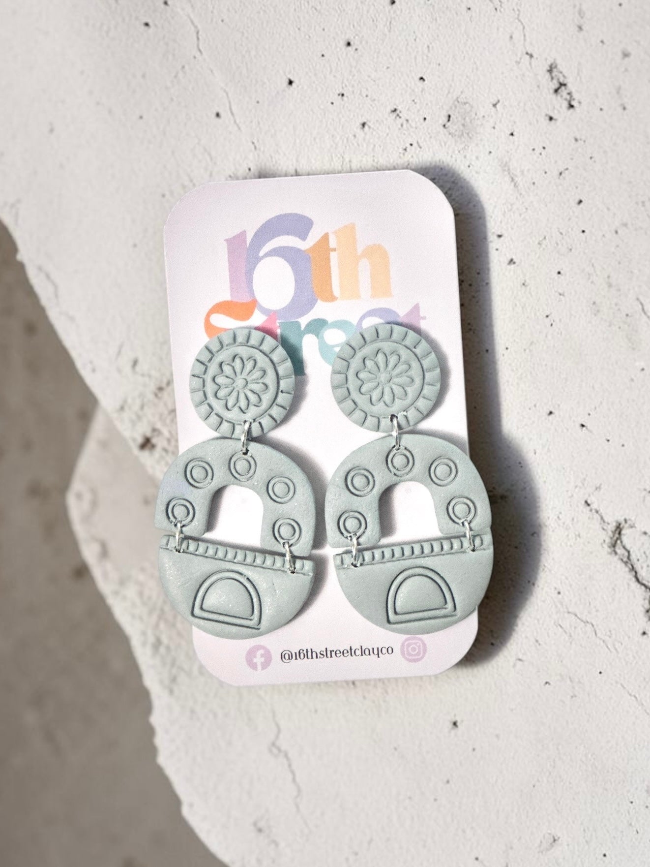 Kofi Dangles | Handmade Polymer Clay Earrings