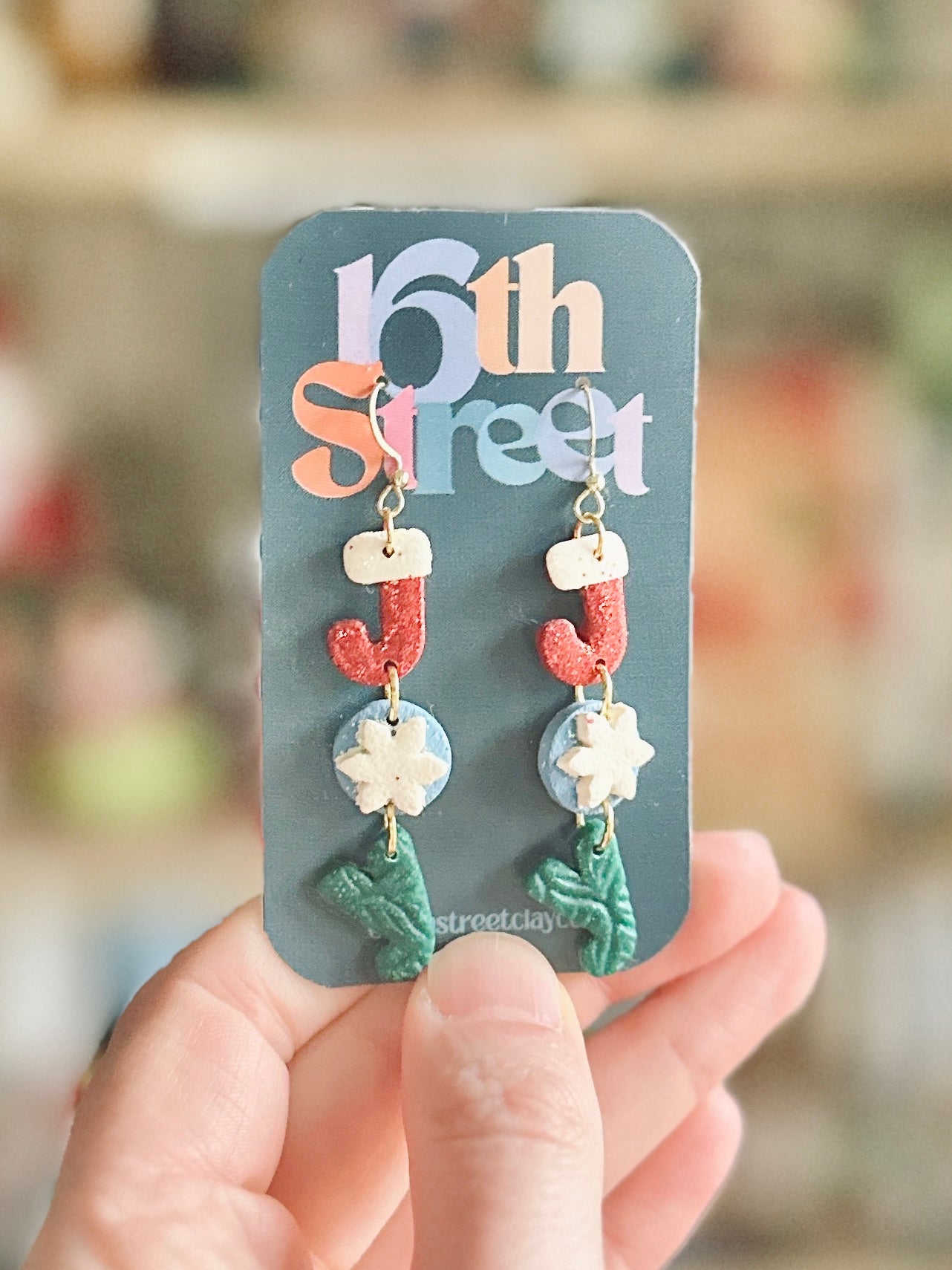 Joy Dangles | Handmade Polymer Clay Earrings