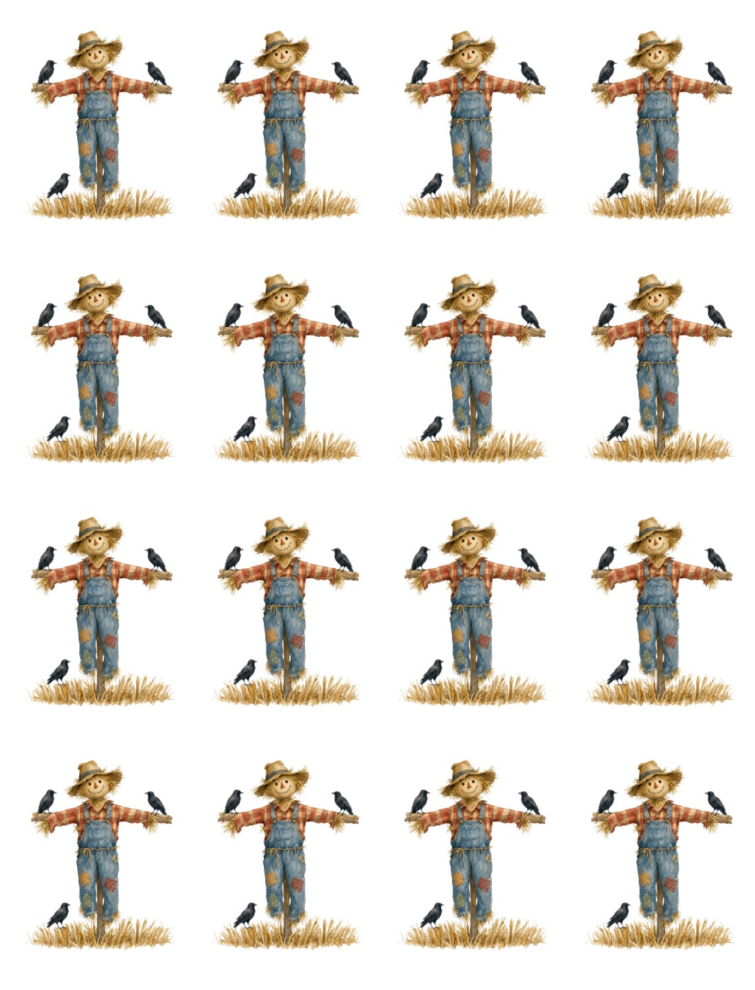 Scarecrows | Transfer Sheet - 27