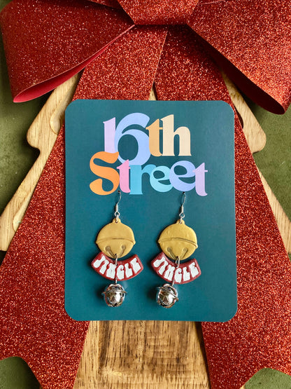 Jingle Dangles | Handmade Polymer Clay Earrings