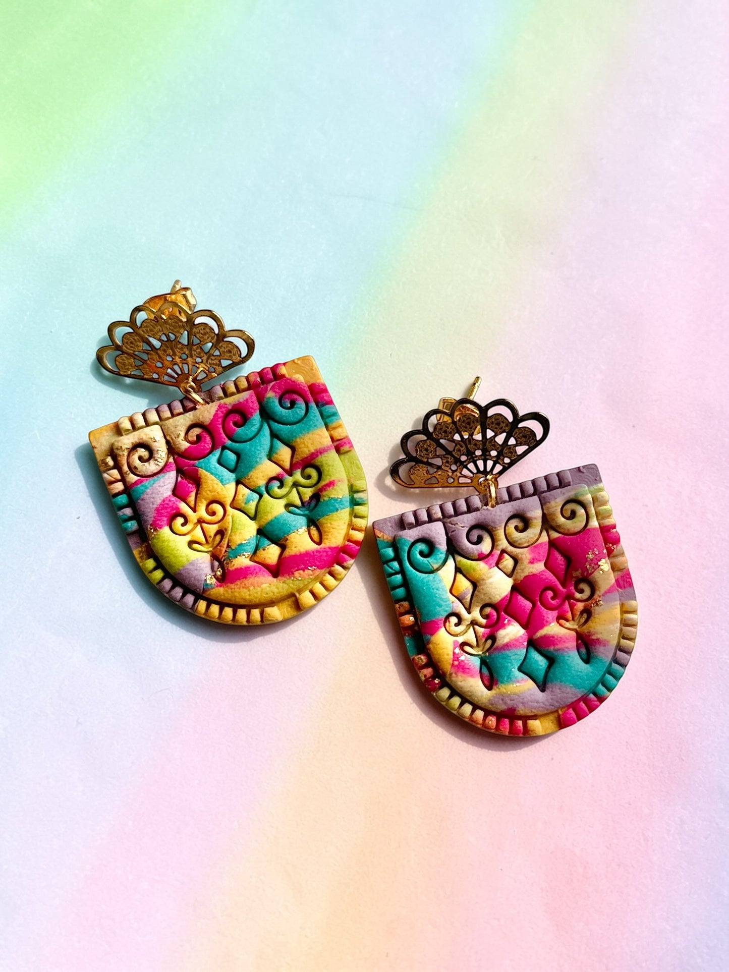 Sweeney Dangles | Handmade Polymer Clay Earrings