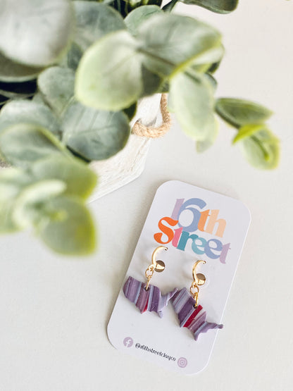 America Dangles | Handmade Polymer Clay Earrings