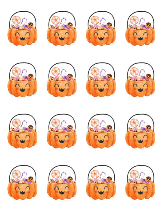 Trick or Treat Pumpkin | Transfer Sheet - 06
