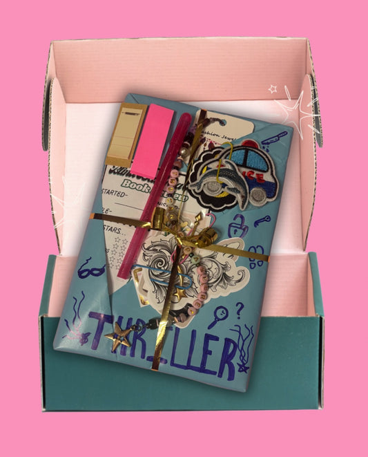 “Thriller” Blind Date with a Book | Lucky Charm Bracelet Making