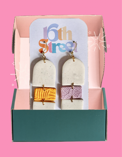 Franke Dangles | Handmade Polymer Clay Earrings