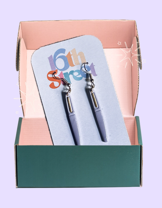 Flair Pen Dangles | Handmade Polymer Clay Earrings