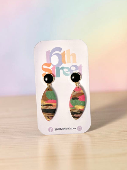 Zuri Dangles | Handmade Polymer Clay Earrings