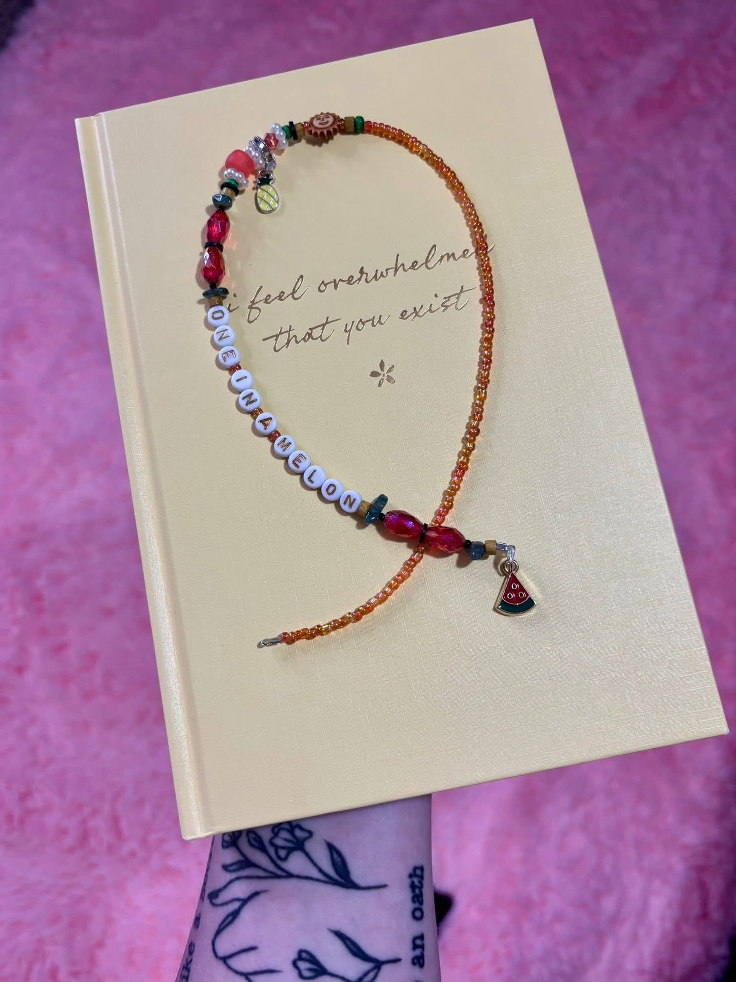 “One in a Melon” Bookmark | Lucky Charm Bracelet Making