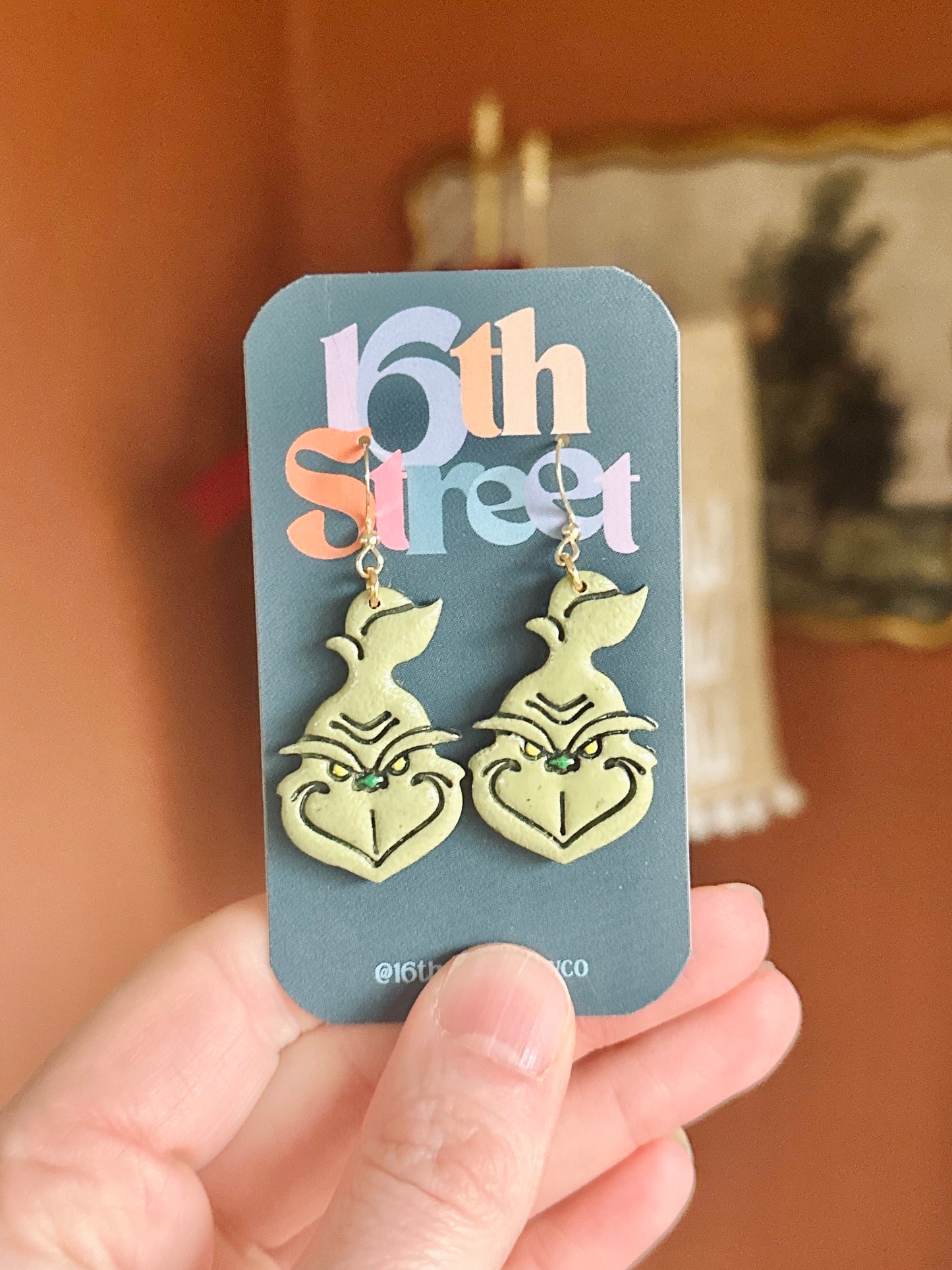 Meanie Dangles | Handmade Polymer Clay Earrings