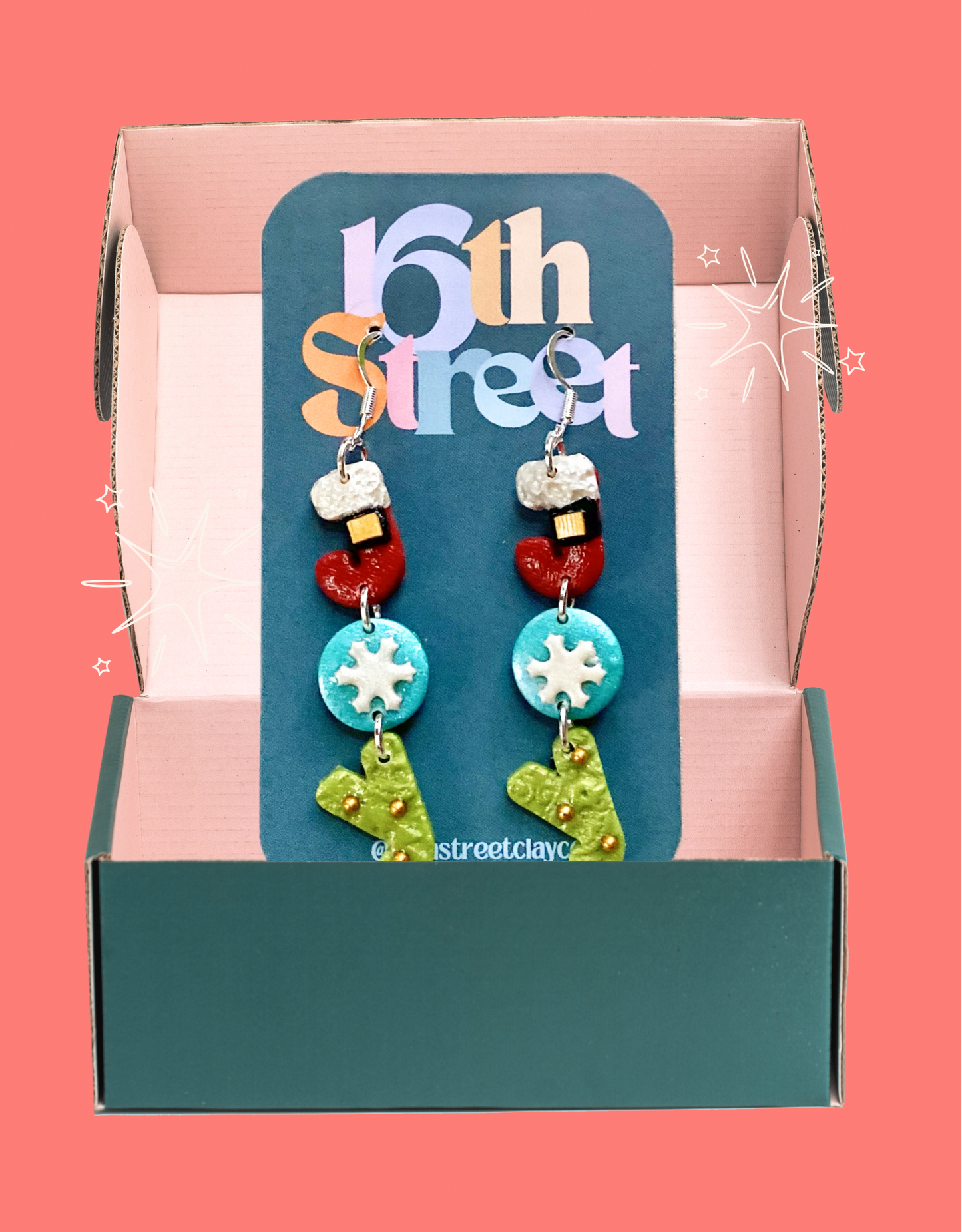 Joy Dangles | Handmade Polymer Clay Earrings