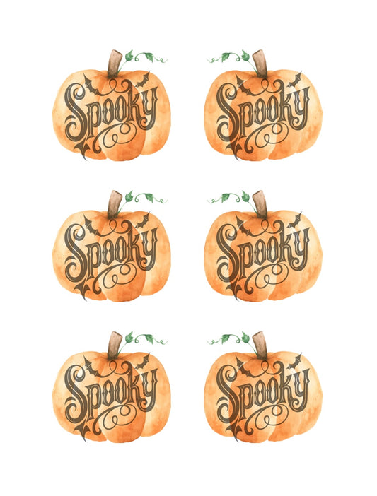 Spooky Pumpkins | Transfer Sheet - 45