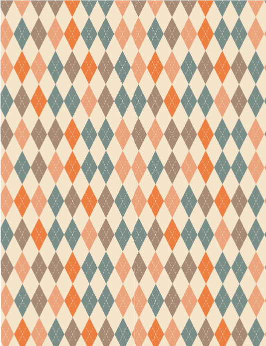 October Diamonds | Transfer Sheet - 43