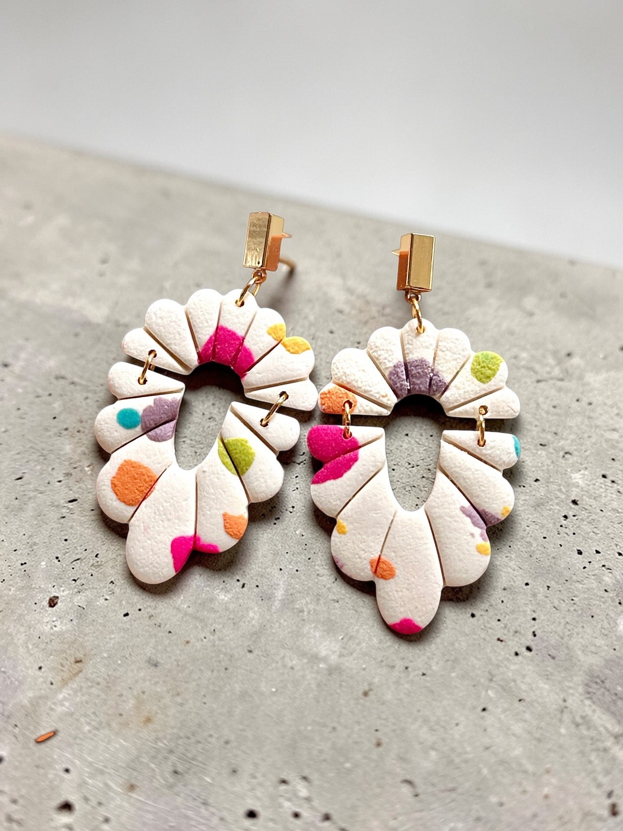 Savannah Dangles | Handmade Polymer Clay Earrings
