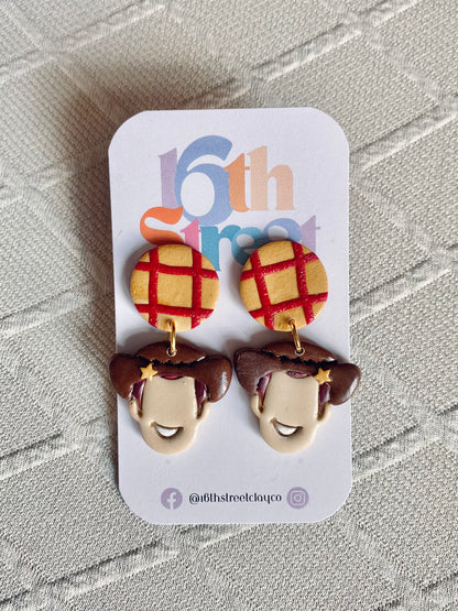 Howdy Partner | Handmade Polymer Clay Earrings