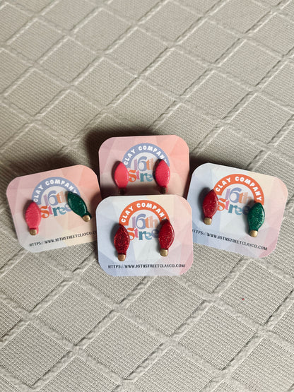 C7 Studs | Handmade Polymer Clay Earrings