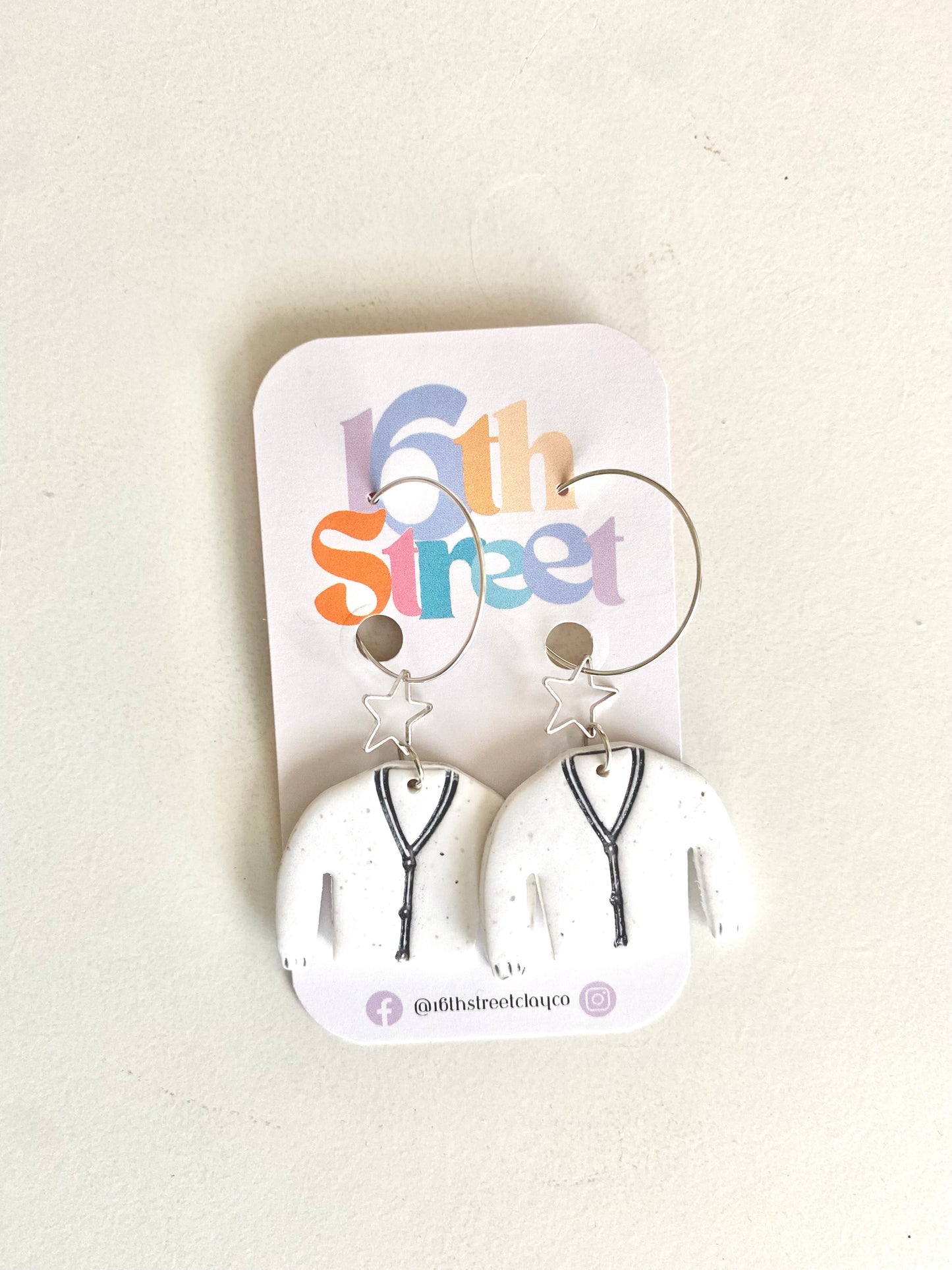 Cardigan Dangles | Taylor Swift Inspired Handmade Polymer Clay Earrings