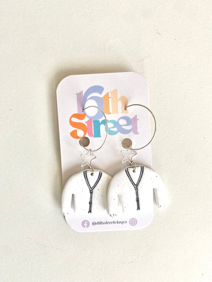 Cardigan Dangles | Taylor Swift Inspired Handmade Polymer Clay Earrings