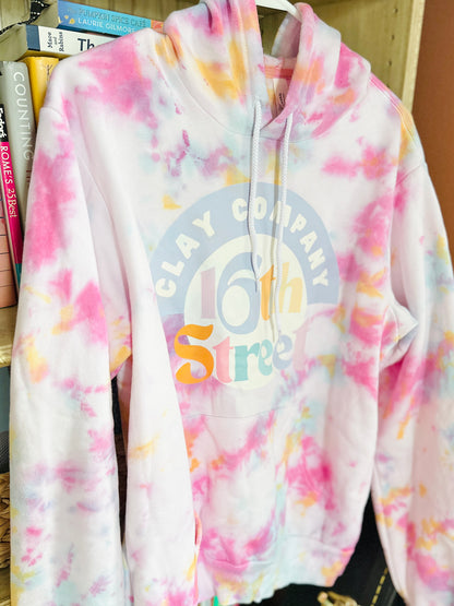 16th Street Clay Co. Hoodie (Please Read Product Description)