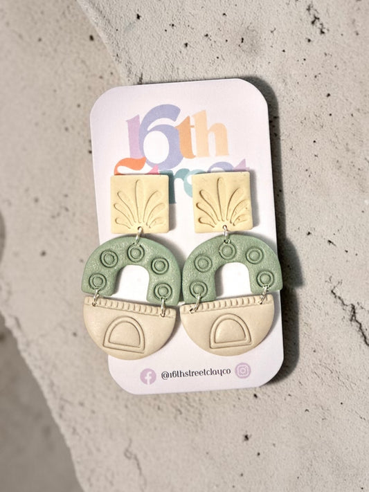 Ama Dangles | Handmade Polymer Clay Earrings