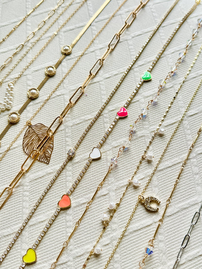 Francesca Golden Necklace - Metal Necklace