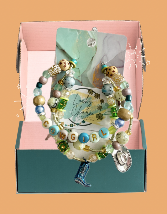 Cowgirl Bracelet | Lucky Charm Jewelry Making